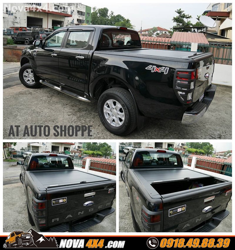 Nắp thùng xe bán tải CarryBoy KSC danh cho Ford Ranger Wildtrak Mazda đang được ưa chuộng trên thị trường