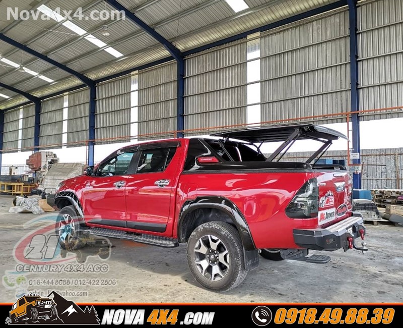 Nắp thùng xe bán tải CarryBoy KSC danh cho Ford Ranger Wildtrak Triton đang được ưa chuộng trên thị trường