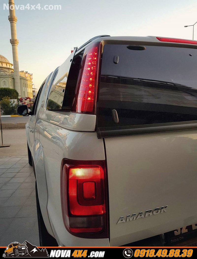 Nắp thùng cao, mềm, cuộn, thấp, Carryboy Topflip dành cho xe bán tải Ford Ranger Raptor Hilux chính hãng Thái Lan