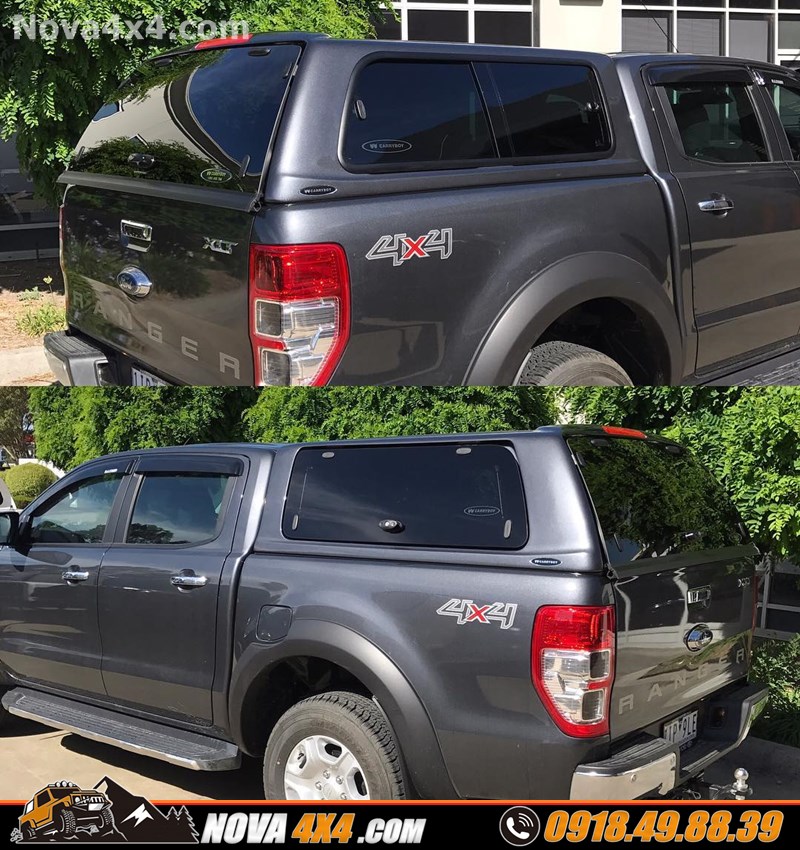 Những kiểu nắp thùng xe bán tải săn lung nhiều nhất năm nay