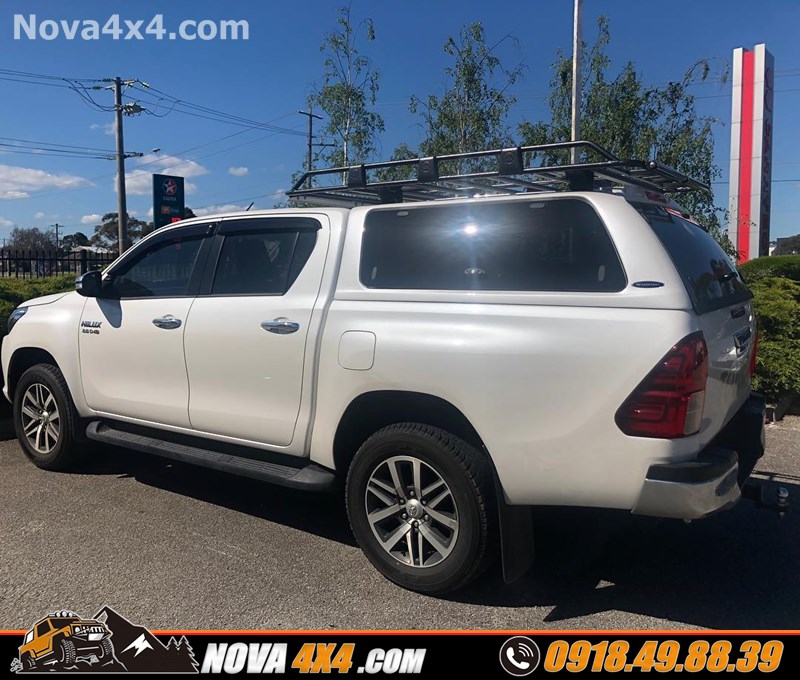 Nắp thùng xe bán tải CarryBoy Topup danh cho Ford Ranger Wildtrak Triton đang được ưa chuộng trên thị trường