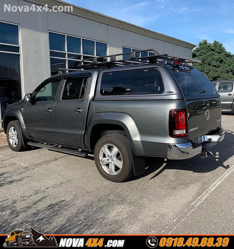 Nắp thùng cao, cuộn, thấp, mềm, Carryboy KSC dành cho xe bán tải Ford Ranger Raptor Triton chính hãng Thái Lan