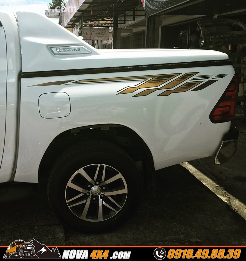 Nắp thùng cuộn, thấp, cao, mềm, Carryboy Topflip dành cho xe bán tải Ford Ranger Raptor Dmax chính hãng Thái Lan
