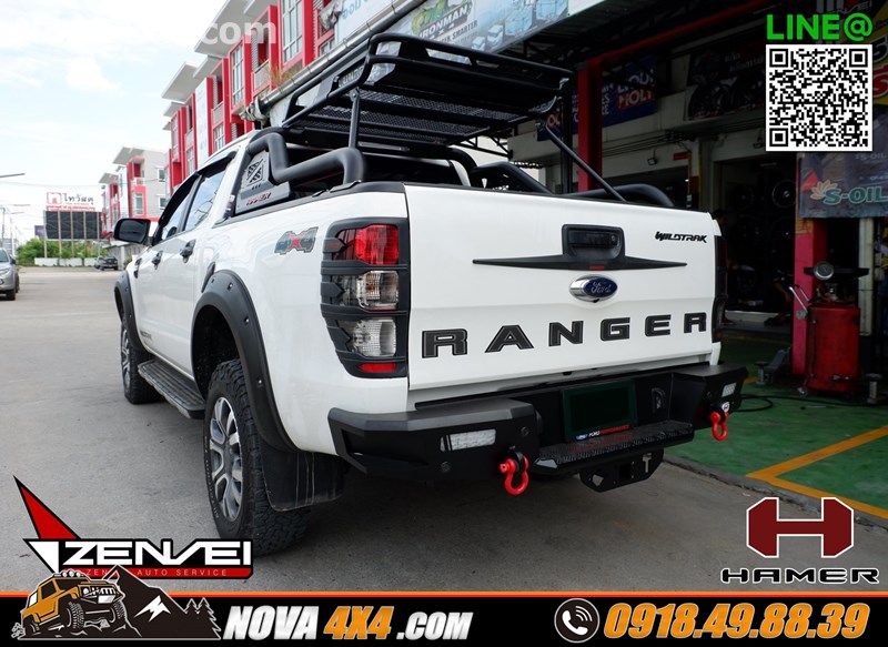 Bảng giá thanh thể thao dành cho xe Ford Ranger chính hãng Hamer nhập khẩu Thái Lan