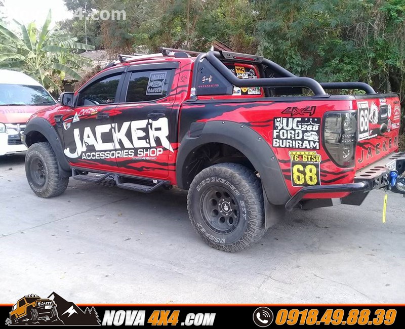 Hình ảnh độ thanh thể thao của hãng Hamer dành cho xe Ford Ranger cực đẹp