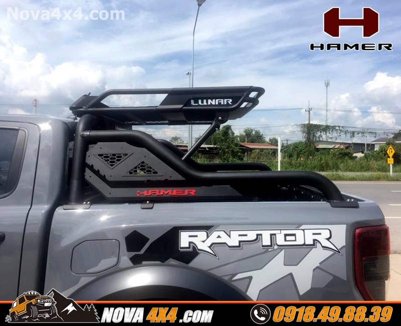 Hình ảnh thay thanh thể thao của hãng Hamer lên cho xe Ford Ranger cực đẹp
