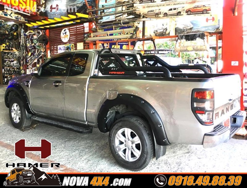 Chuyên độ thanh thể thao Hamer dành cho xe Ford Ranger hàng nhập Thái Lan