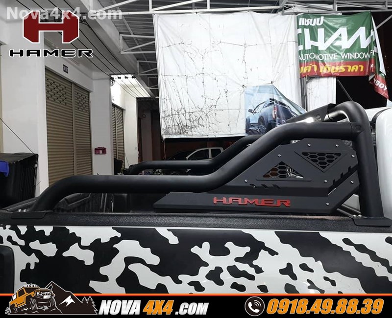 Giá bán thanh thể thao dành cho xe Ford Ranger chính hãng Hamer nhập khẩu Thái Lan