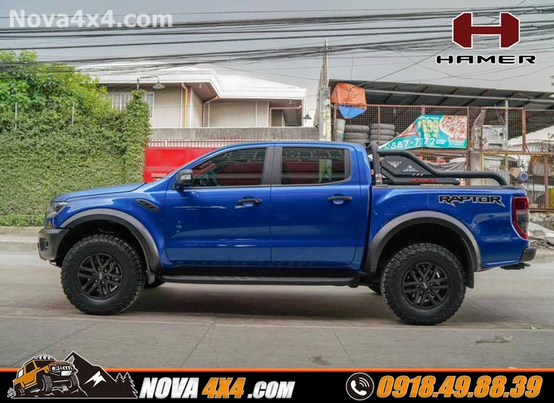 Chuyên thay thanh thể thao Hamer dành cho xe Ford Ranger nhập khẩu chính hãng Thái Lan