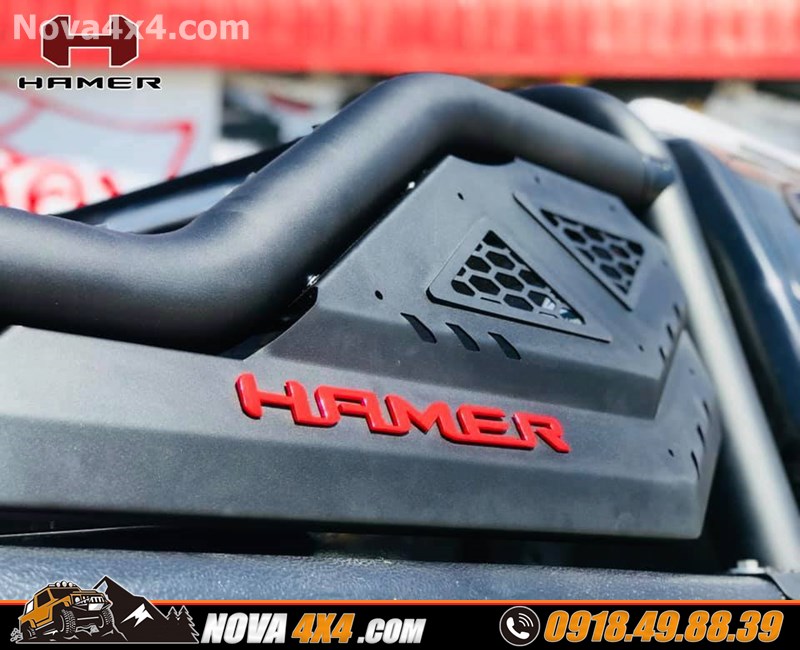 Thay thanh thể thao Hamer cho xe Ford Ranger cực chất tại Nova4x4