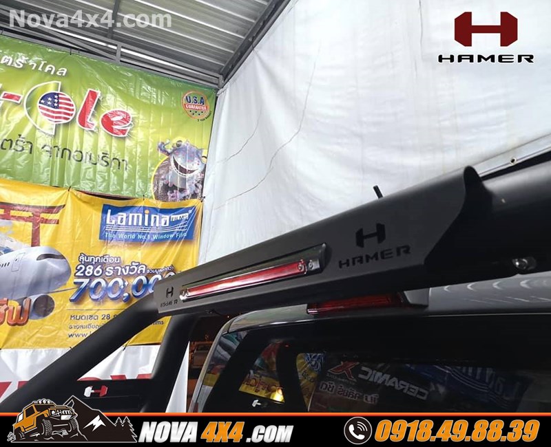 Hình ảnh độ thanh thể thao của hãng Hamer lên cho xe Ford Ranger cực ngầu