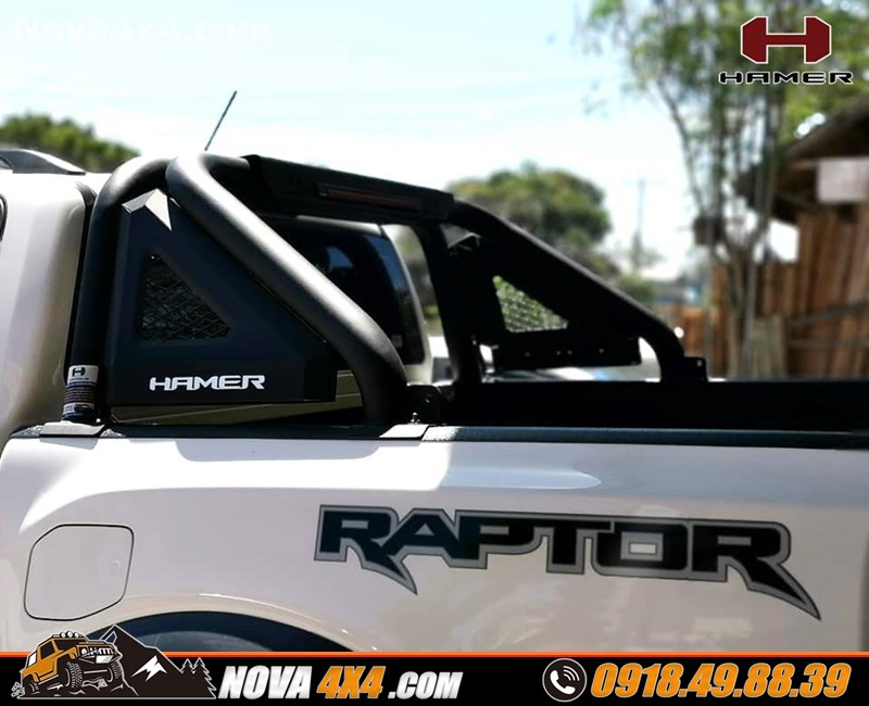 Lên thanh thể thao Hamer cho xe Ford Ranger cực khủng tại Nova4x4