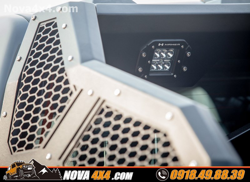 Gắn thanh thể thao Hamer cho xe Ford Ranger cực đỉnh tại Nova4x4